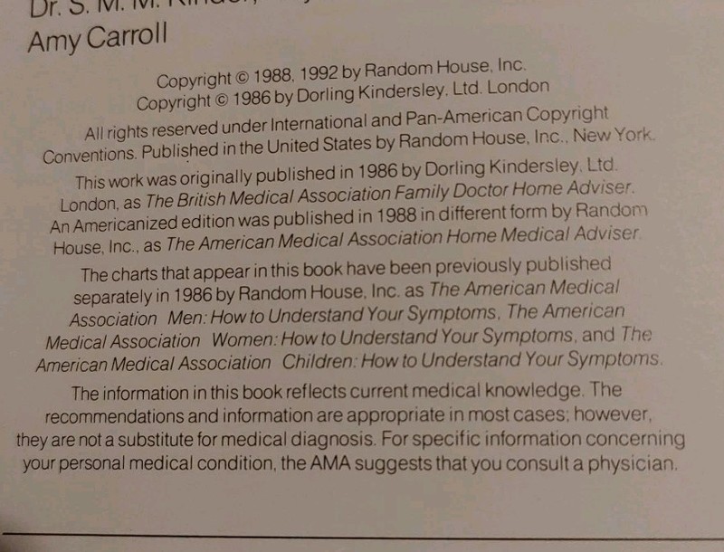American Medical Association Guide to Your Family's Symptoms American Medical As gallery