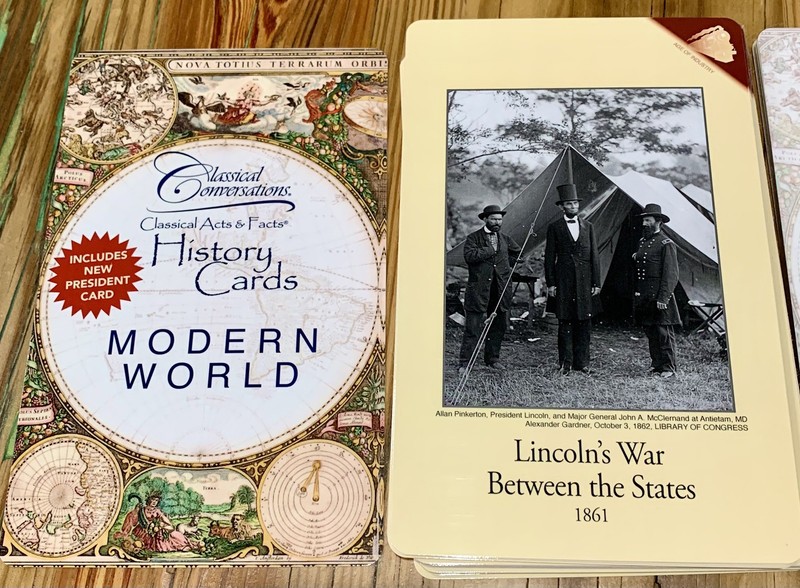 Classical Conversations Acts and Facts Cards Lot History Science US Presidents gallery