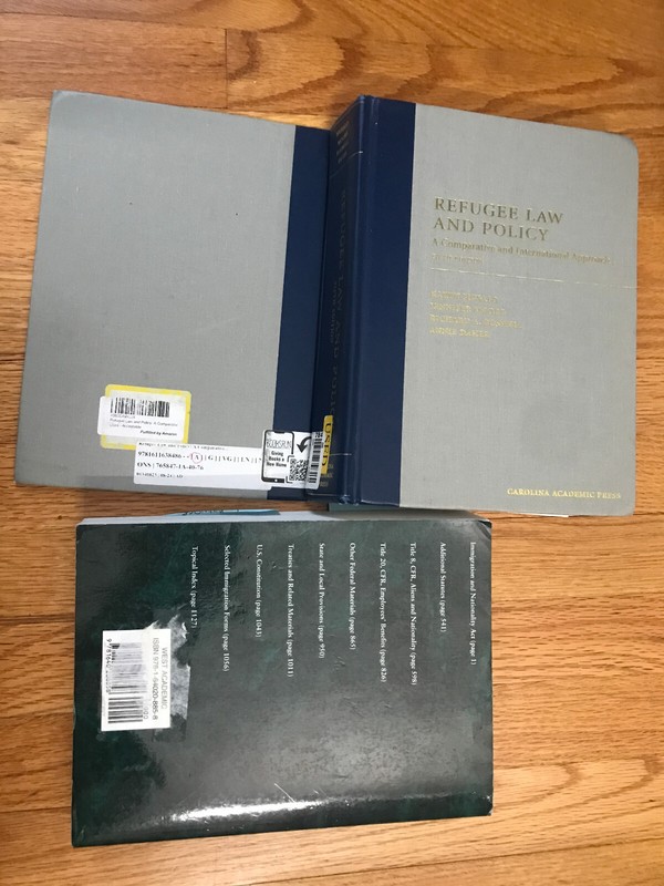 lot of 2: REFUGEE LAW AND POLICY: COMPARATIVE and INTERNATIONAL 5th Karen Musalo gallery