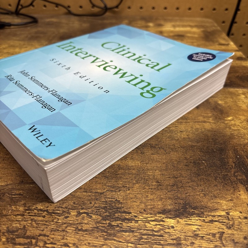 Clinical Interviewing by Rita Sommers-Flanagan and John Sommers-Flanagan (2016, gallery