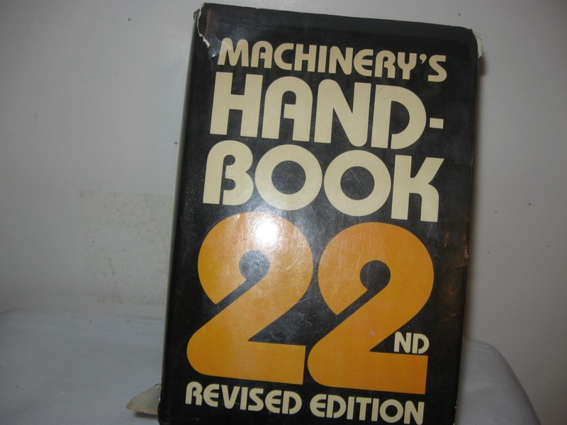 Machinery's Handbook 22nd Revised Edition (1984).