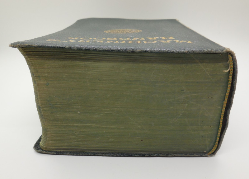 Machinery's Handbook 13th Ed Oberg 1946 machine shop engineer drafts reference gallery