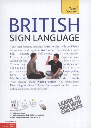 British Sign Language [Book/DVD Pack] (Teach Yourself) by Redfern, Paul