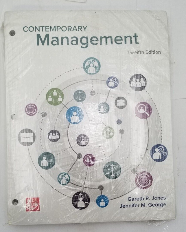 Contemporary Management 12 Ed. With Connect Online Access Code -9781265820978