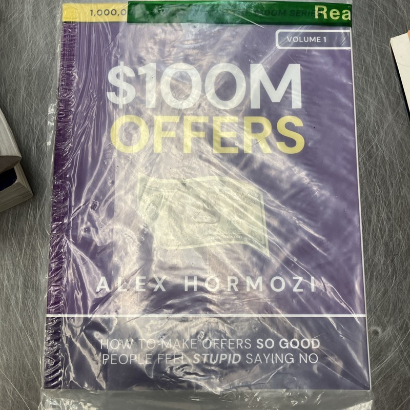 Brand New Book: «$100M Offers» by Alex Hormozi