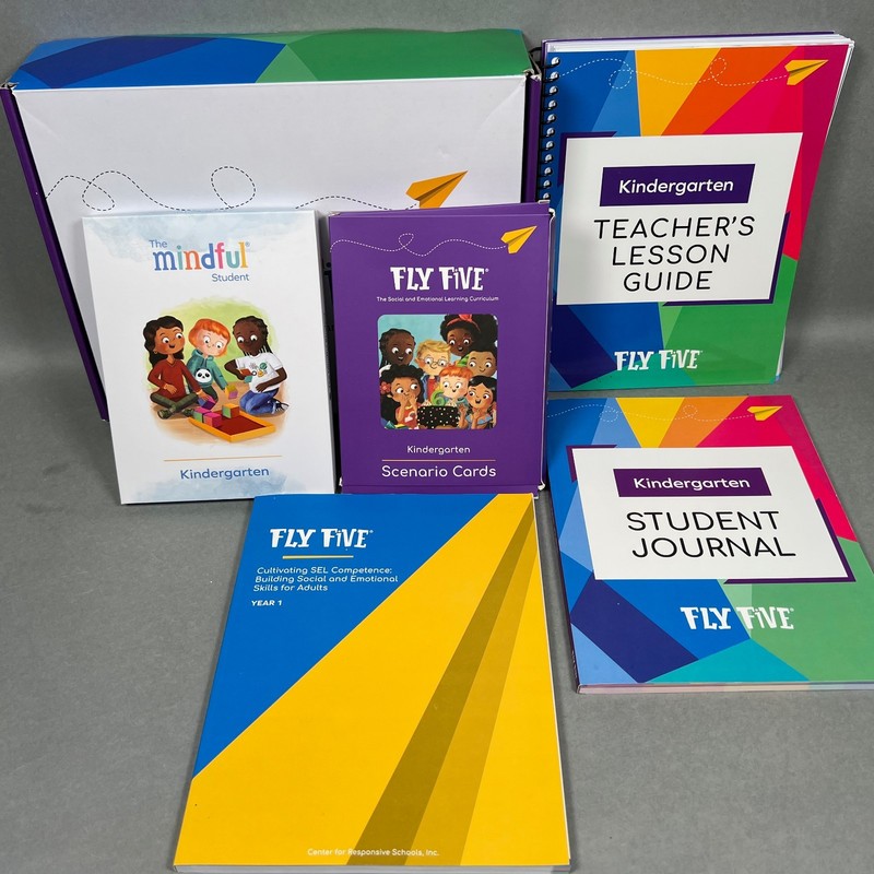 FLY FIVE Social Emotional Learning Curriculum Kit Kindergarten Teacher Student