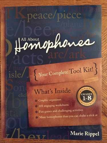 All about Homophones Your Complete Tool – Paperback, by Rippel Marie – Very Good