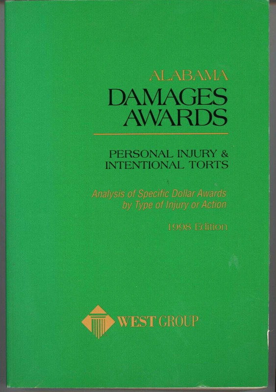 1998 Alabama Damages Awards Personal Injury Intentional Torts Analysis Action