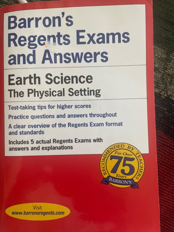 Barron’s Regents NY Ser.: Regents Exams and Answers: Earth Science by Edward J.