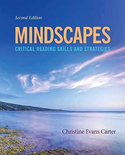 Mindscapes: Critical – Paperback, by Carter Christine Evans – Very Good o