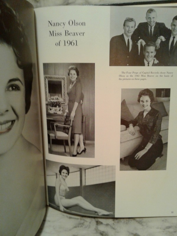 2 Vntg 1960 & 1961 BEAVER Minot States Teacher's College Yearbook North Dakota gallery