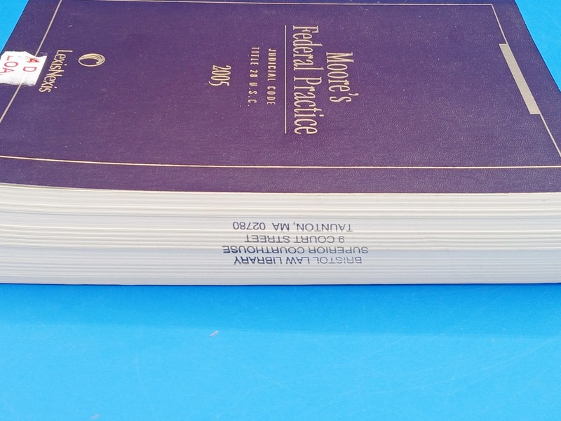 Moore's Federal Practice Judicial Code Title 28 USC 2005 Edition LexisNexis gallery