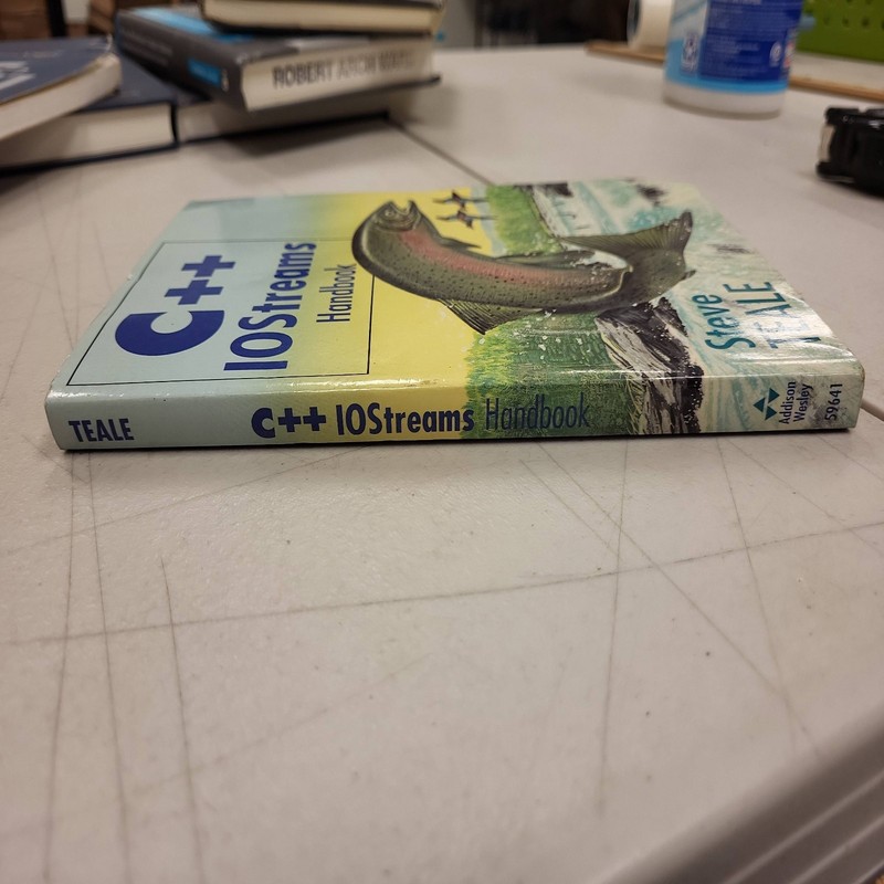 C++ IOStreams Handbook Steve Teale 1993 Addison Wesley Computer Programming Text gallery