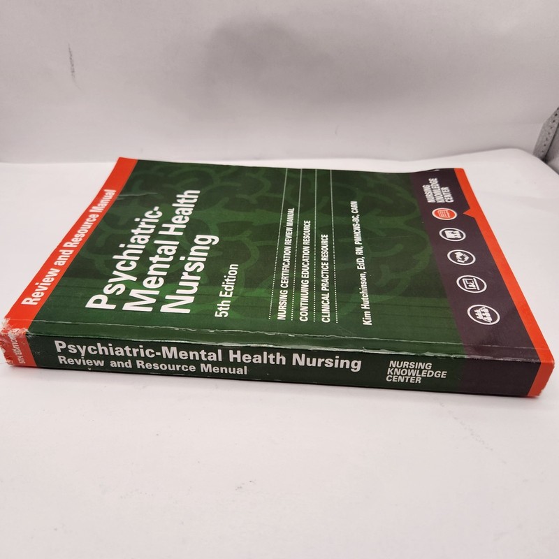 Psychiatric Mental Health Nursing Book Resource Manual 5th Edition Certification gallery