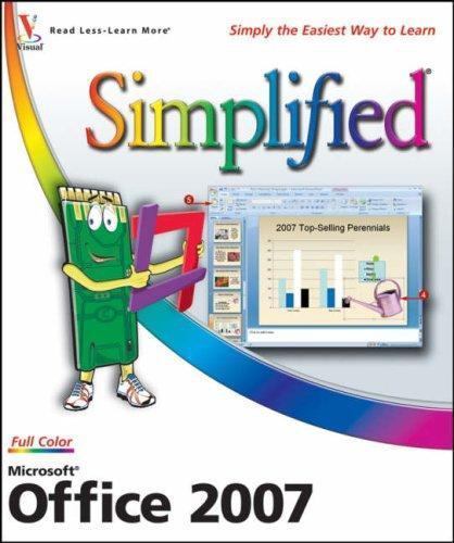 Microsoft Office 2007 Simplified – paperback, Sherry Willard Kinkoph, 0470045892