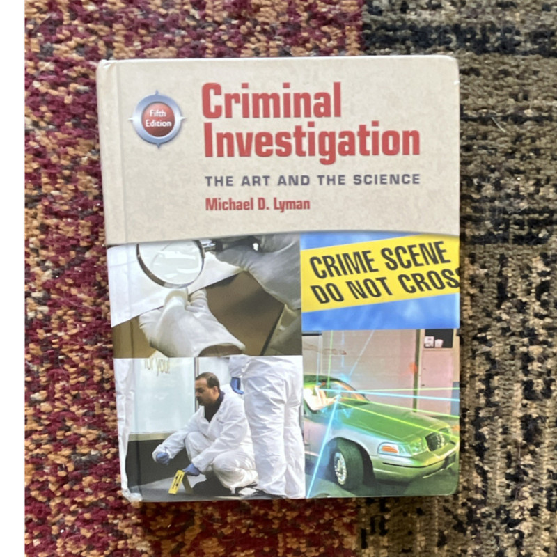 Pearson Criminal Investigation 5th Ed Hardcover Michael D. Lyman