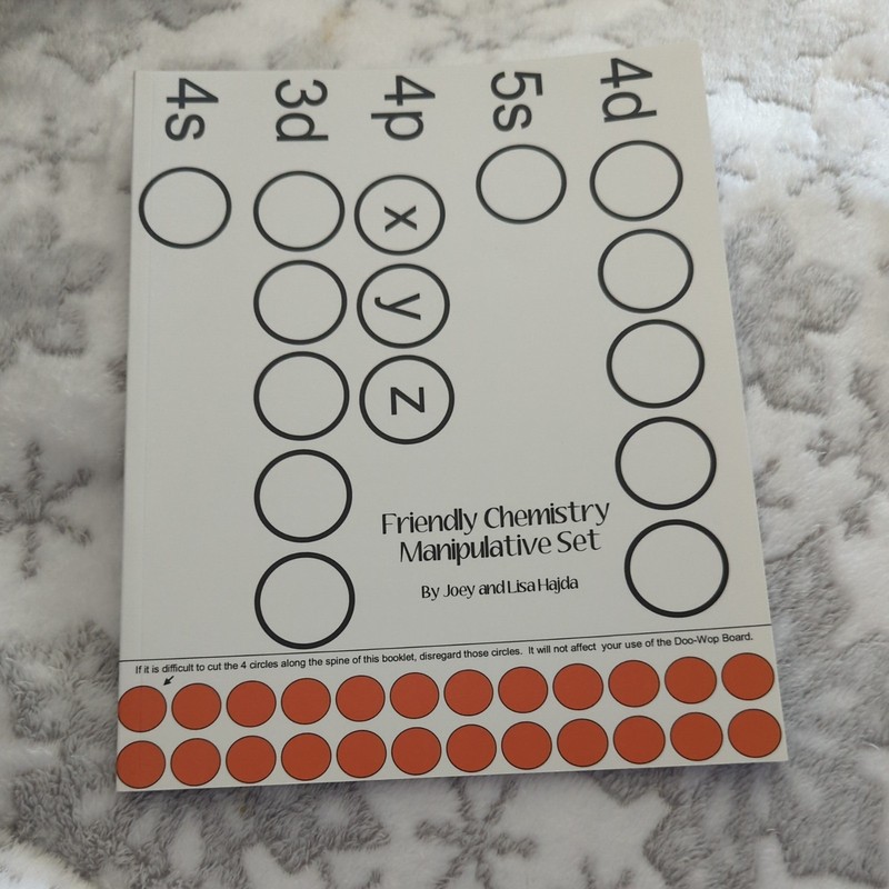 Friendly Chemistry Manipulative Set by Joey Hajda (2011, Trade Paperback)