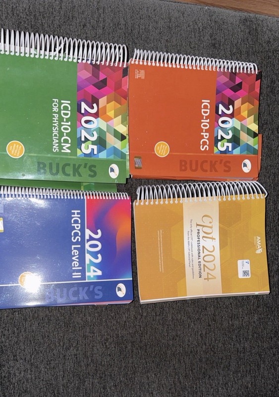 Coding College Books ICD BOOKS HCPCS & CPT