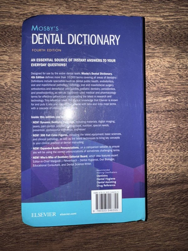 Mosby's Dental Dictionary by Elsevier Inc (2019, Trade Paperback) gallery