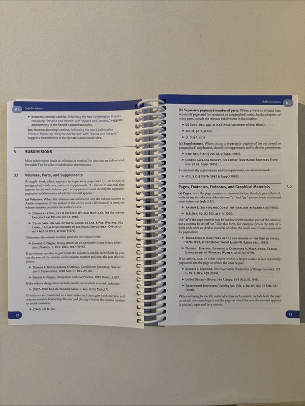 The Bluebook 21st Edition gallery