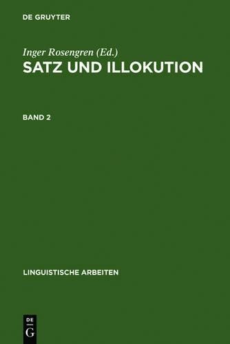 Satz und Illokution (Hardback)