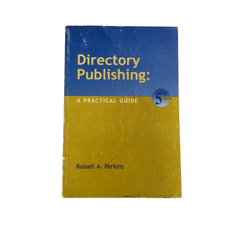 Directory Publishing 5th Ed Russell Perkins Paperback