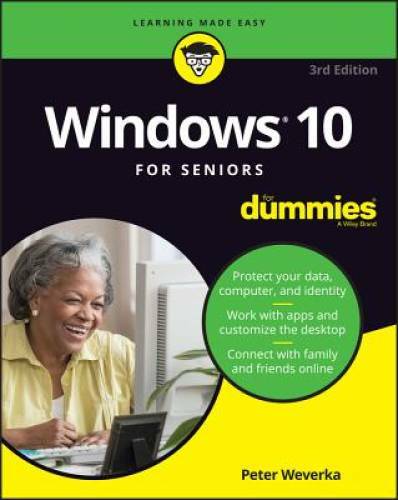 Windows 10 For Seniors For Dummies (For Dummies (Computer/Tech)) – GOOD