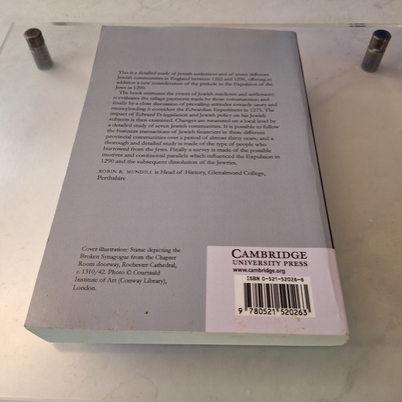 Cambridge Studies in Medieval Life and Thought: Fourth Ser.: England's Jewish... gallery