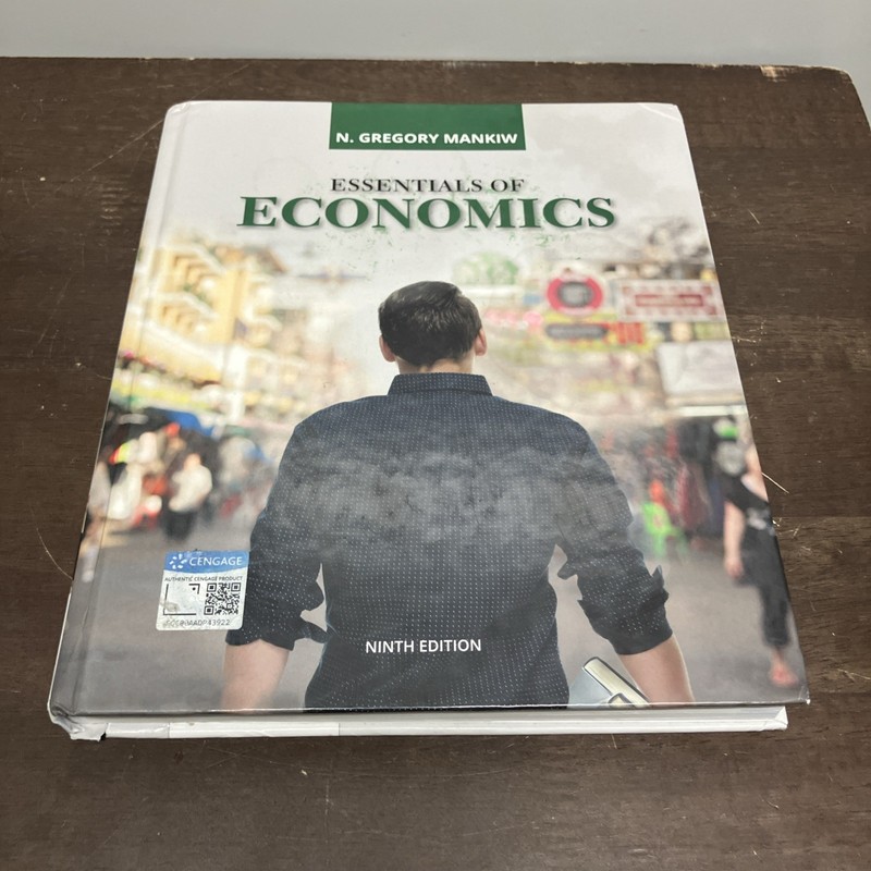 Essentials of Economics Textbook by N. Gregory Mankiw (9th Edition)