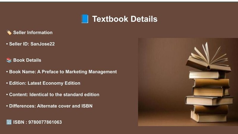 New: A Preface to Marketing Management by J. Paul Peter - 9780077861063 gallery