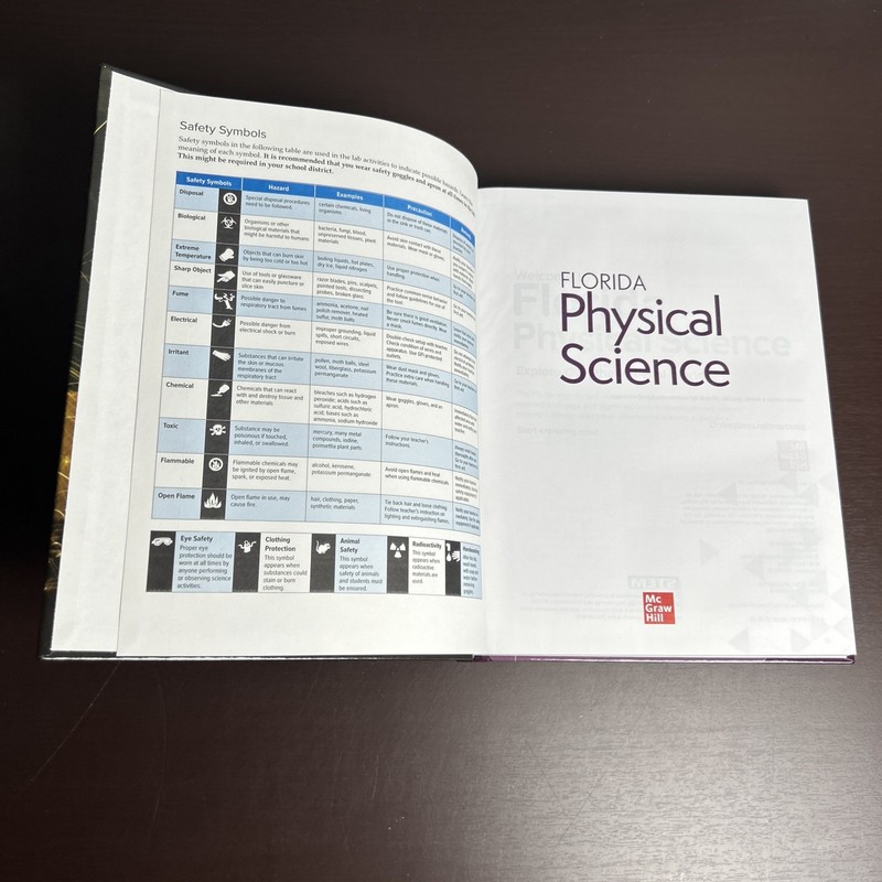 Physical Science Florida HC McGraw Hill NEW gallery