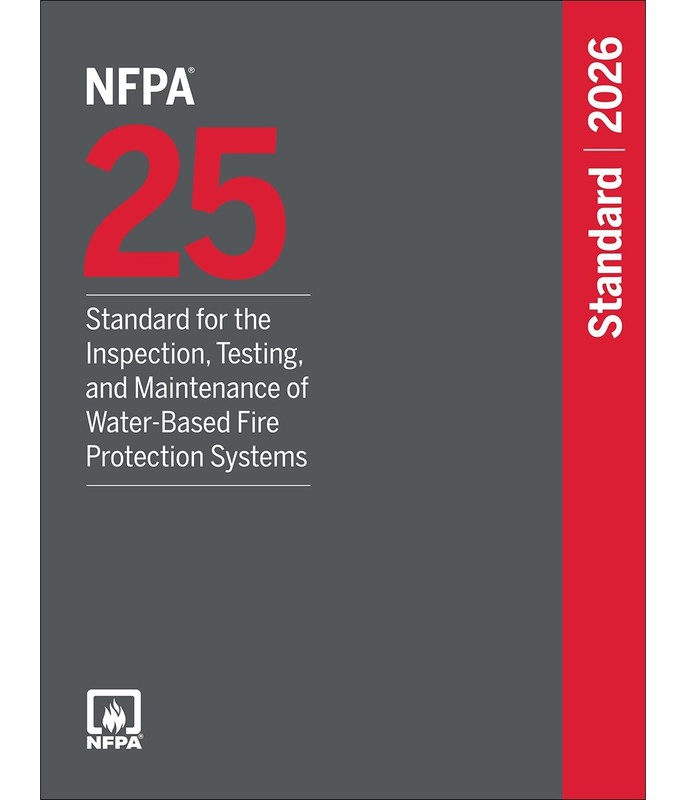 NFPA 25, Standard for the Inspection, Testing, and Maintenance of 2026 PB USPS gallery