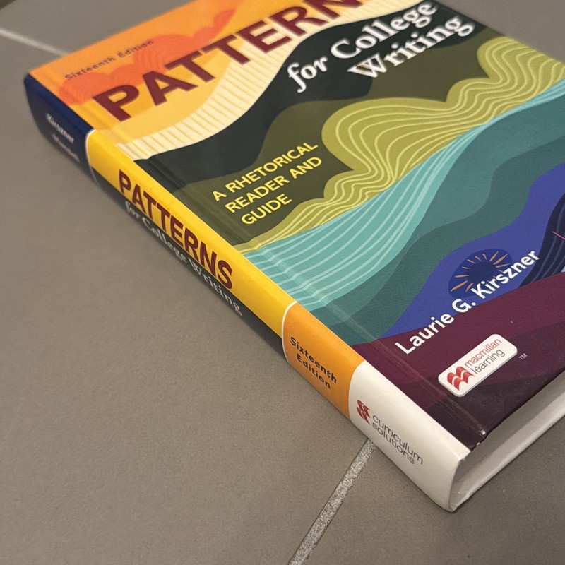 Patterns for College Writing:Rhetorical Reader 16th Kirszner/Mandela -Hardcover gallery