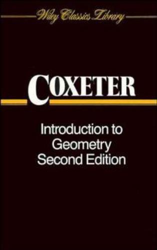 Introduction To Geometry 2e P by S. M. Coxeter, H.