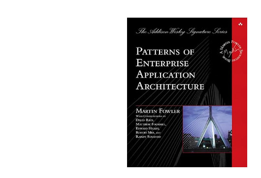 Patterns of Enterprise Application Architecture – GOOD
