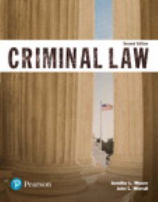 NEW Criminal Law (Justice Series) (The Justice Series) by Moore Worrall Pearson