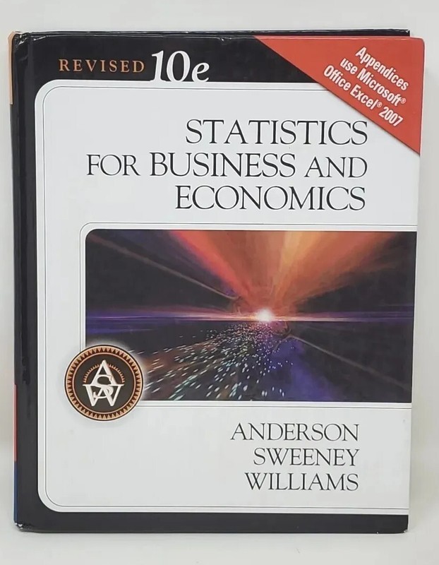 Statistics for Business and Economics, 10th Revised Edition [Available Titles Ap