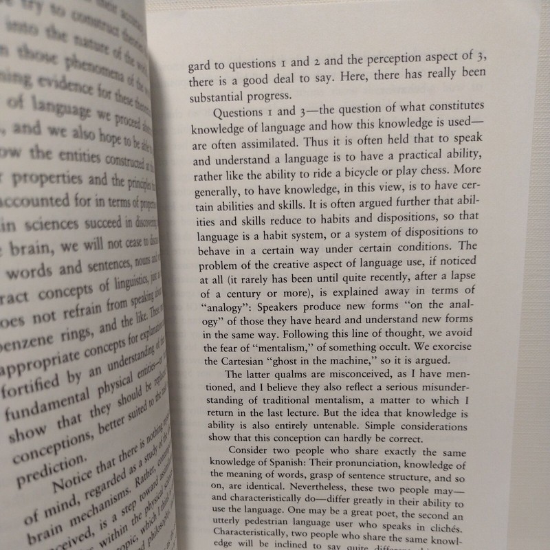 Language and Problems of Knowledge : The Managua lectures Noam Chomsky gallery
