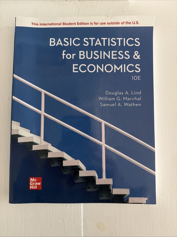 Basic Statistics for Business and Economics 10E Int’l Student Edition 2022