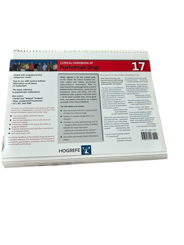 Clinical Handbook of Psychotropic Drugs by J. Joel Jeffries, Adil S. Virani and gallery