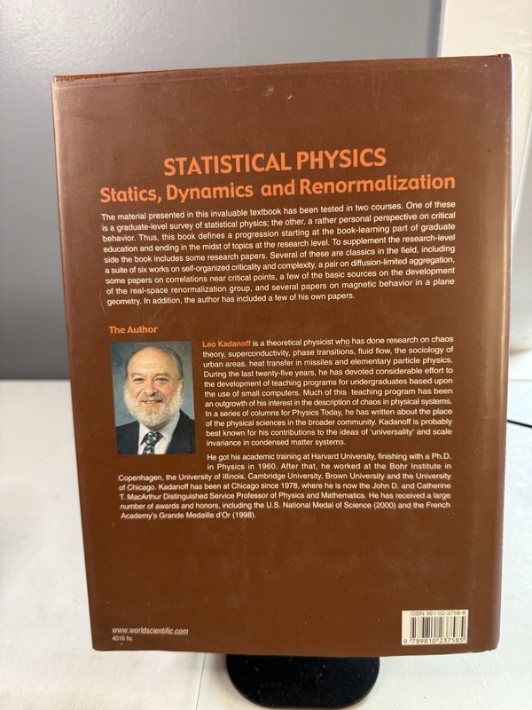 Statistical Physics: Statics, Dynamics and Renormalization by Leo P. Kadanoff gallery