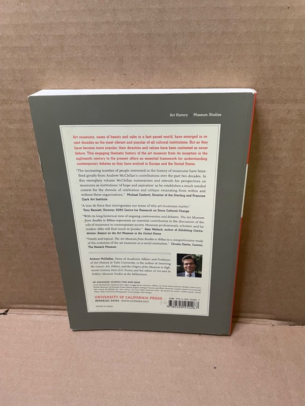 Art Museum from Boullee to Bilbao by Andrew McClellan (2008, Trade Paperback) gallery