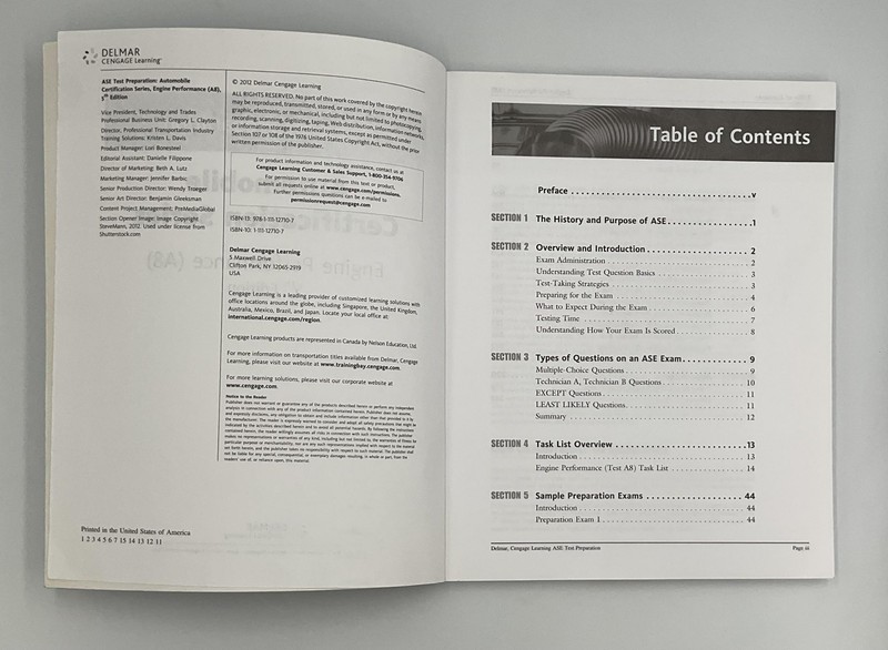 Engine Performance Delmar Cengage Learning Paperback A8 2012 USA gallery