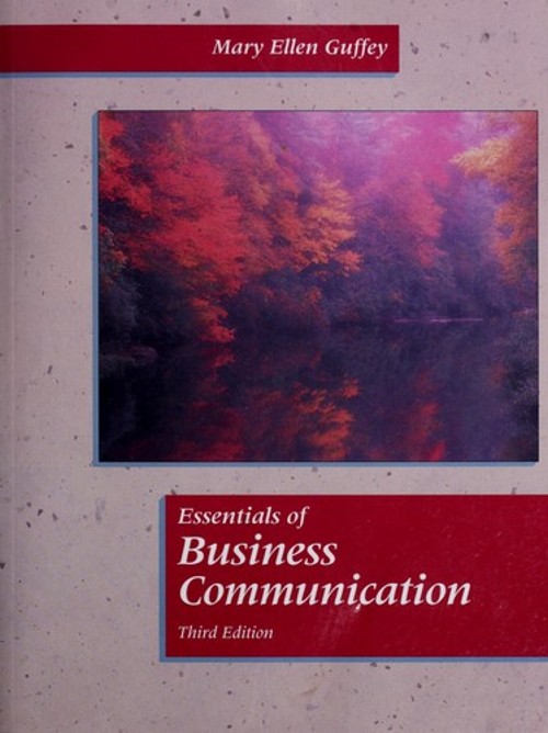 Essentials of Business Communication Hardcover Mary Ellen Guffey