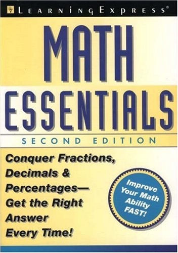 MATH ESSENTIALS 2E By Steven Slavin *Excellent Condition*