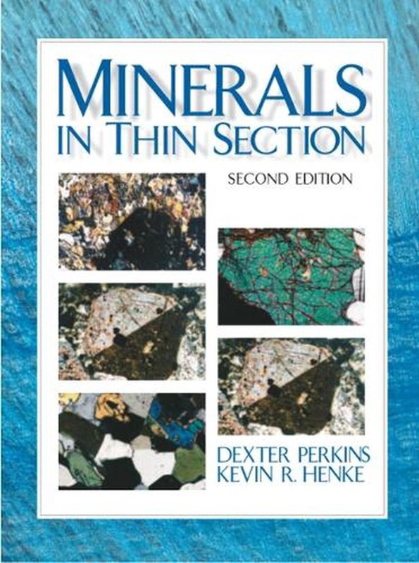 Minerals in Thin Section by Dexter Perkins (English) Spiral Book