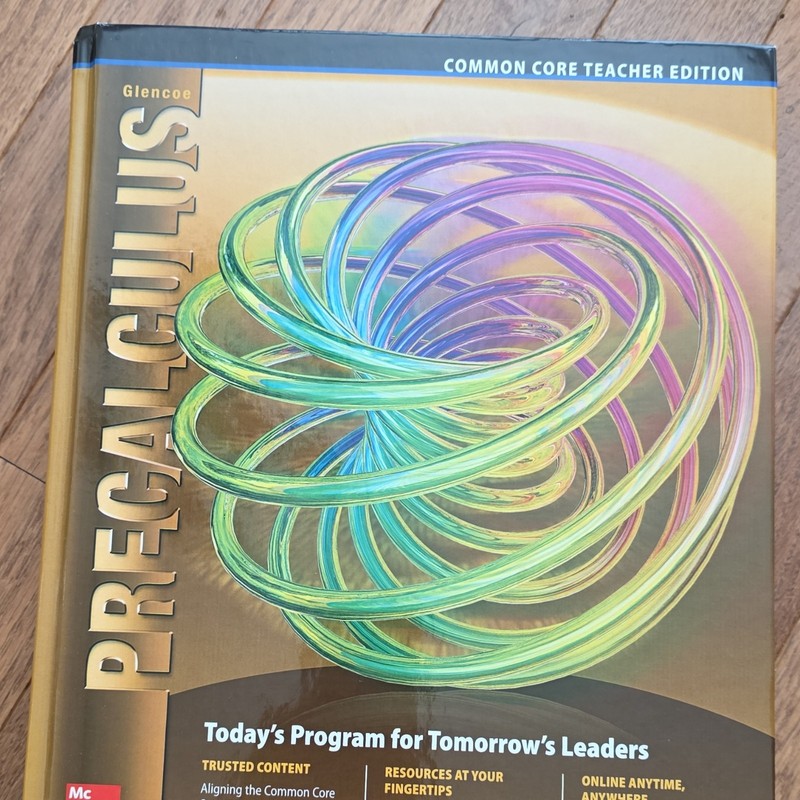 Glencoe Precalculus Common Core Edition & Teacher Edition Hardcover gallery