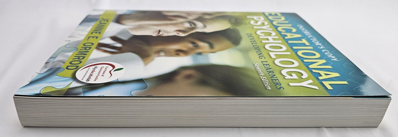 Educational Psychology: Developing Learners – Instructor’s Copy (7th Edition) gallery