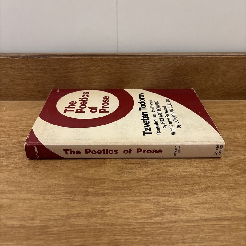 THE POETICS OF PROSE (ENGLISH AND FRENCH EDITION) By Tsvetan Todorov & Richard gallery