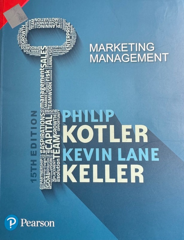 Marketing Management 15th edition by Philip Kotler and Kevin Keller 2016 Pearson